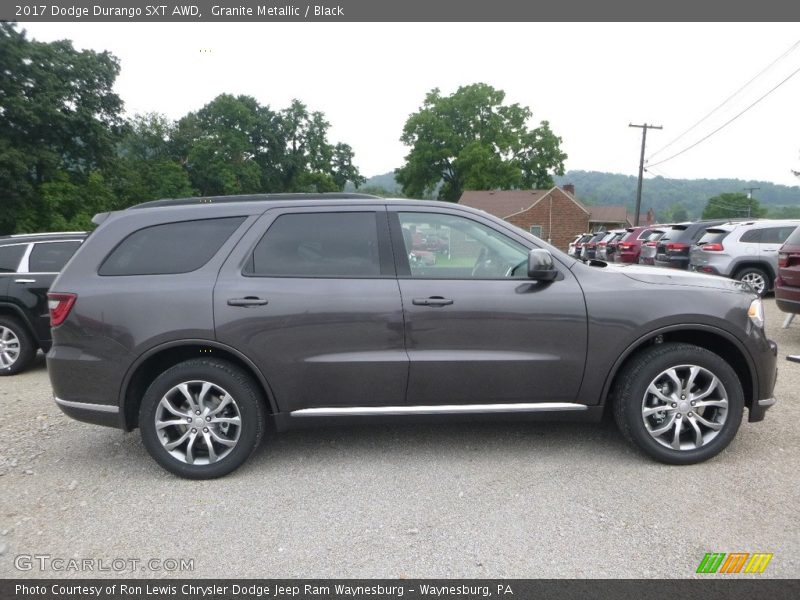 Granite Metallic / Black 2017 Dodge Durango SXT AWD