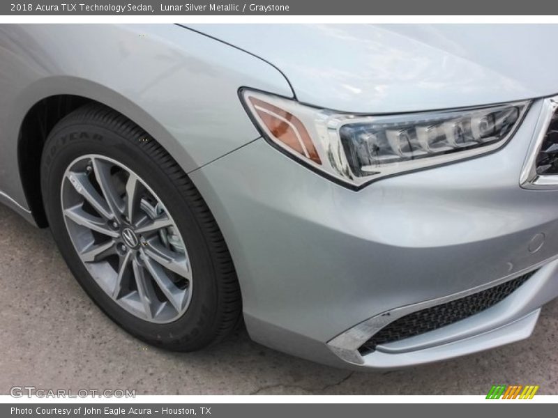 Lunar Silver Metallic / Graystone 2018 Acura TLX Technology Sedan