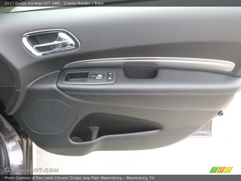 Granite Metallic / Black 2017 Dodge Durango SXT AWD