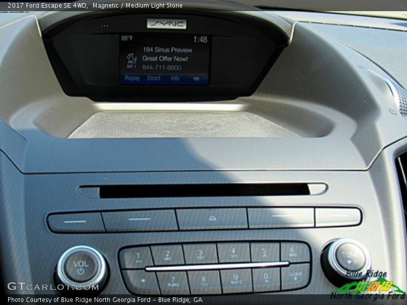Magnetic / Medium Light Stone 2017 Ford Escape SE 4WD