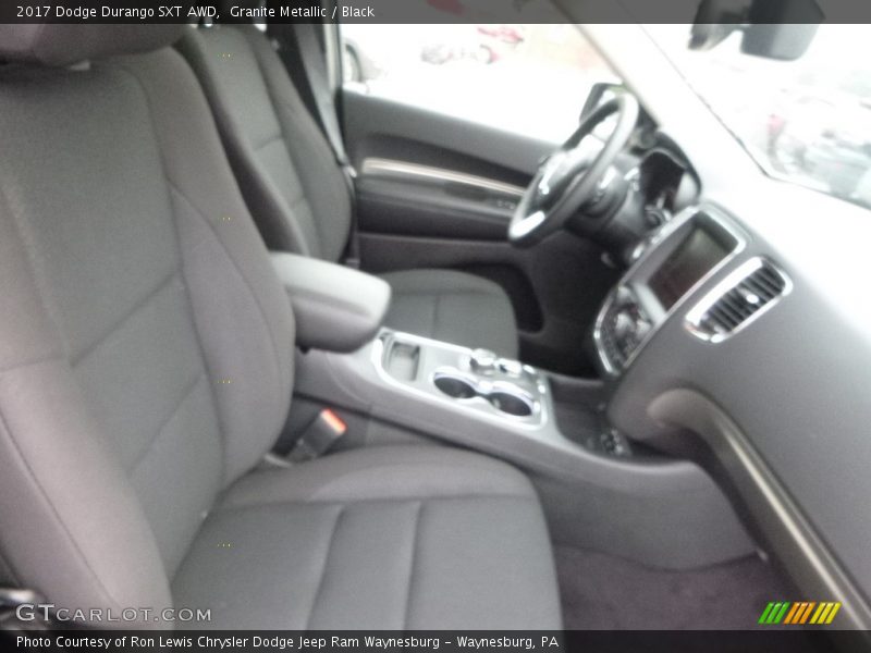 Granite Metallic / Black 2017 Dodge Durango SXT AWD
