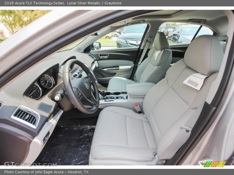 Lunar Silver Metallic / Graystone 2018 Acura TLX Technology Sedan