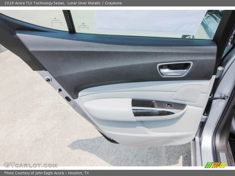 Lunar Silver Metallic / Graystone 2018 Acura TLX Technology Sedan