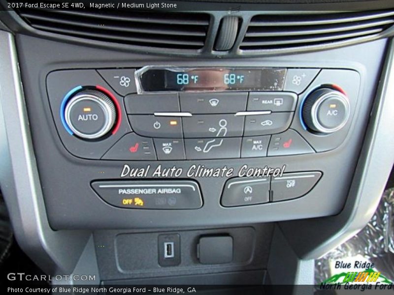 Magnetic / Medium Light Stone 2017 Ford Escape SE 4WD