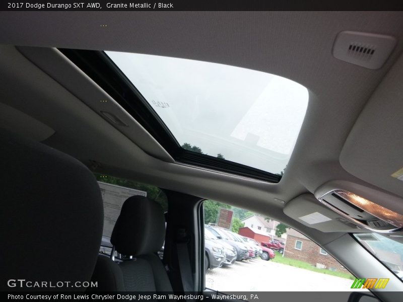 Granite Metallic / Black 2017 Dodge Durango SXT AWD