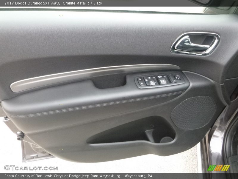 Granite Metallic / Black 2017 Dodge Durango SXT AWD