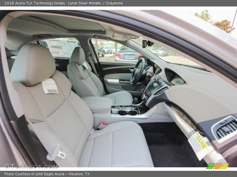 Lunar Silver Metallic / Graystone 2018 Acura TLX Technology Sedan