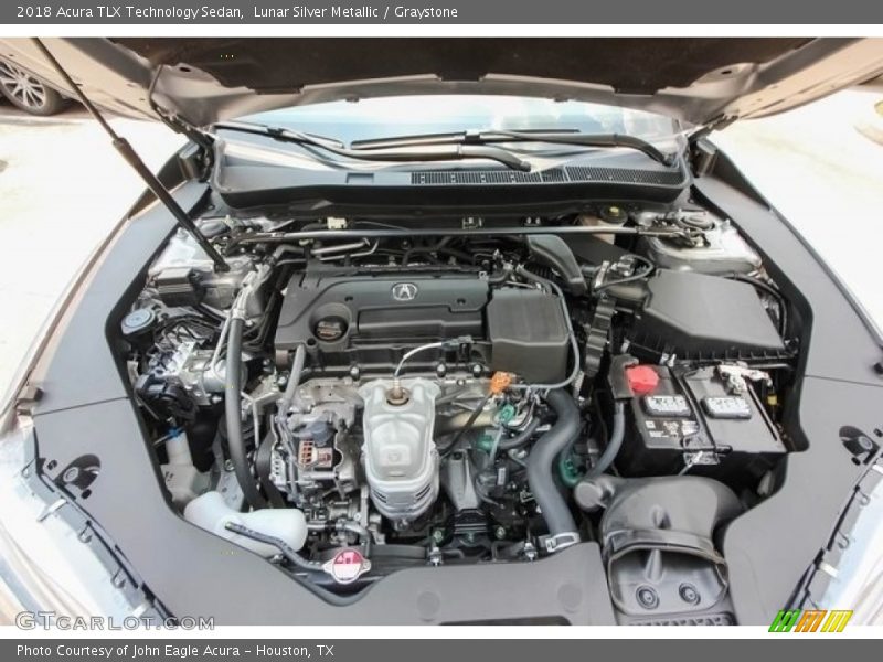 Lunar Silver Metallic / Graystone 2018 Acura TLX Technology Sedan