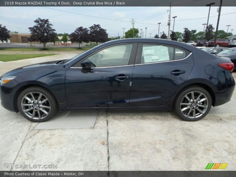  2018 MAZDA3 Touring 4 Door Deep Crystal Blue Mica