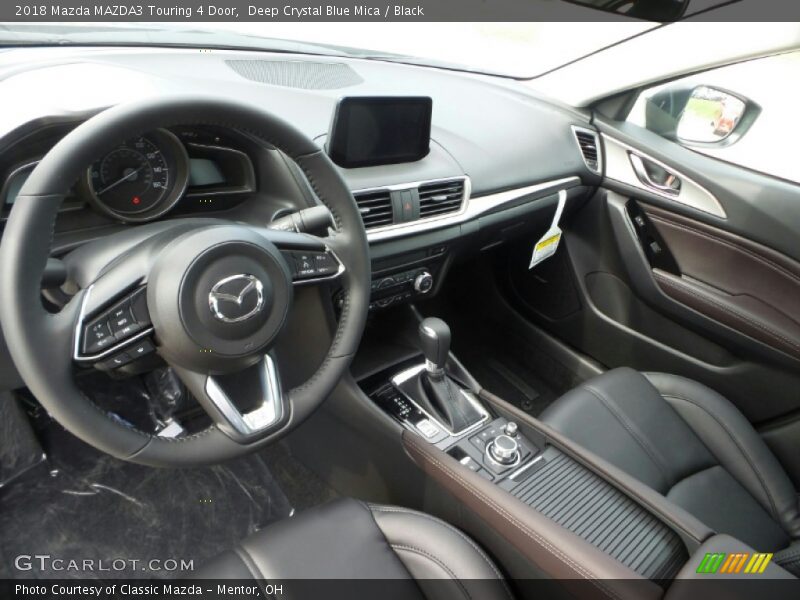  2018 MAZDA3 Touring 4 Door Black Interior