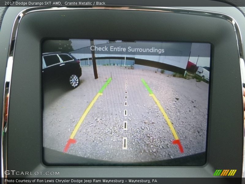 Granite Metallic / Black 2017 Dodge Durango SXT AWD