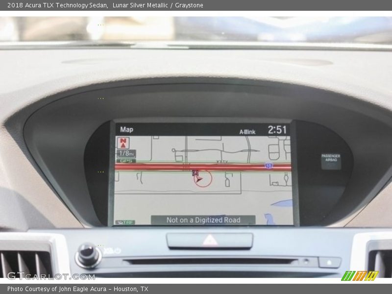 Lunar Silver Metallic / Graystone 2018 Acura TLX Technology Sedan