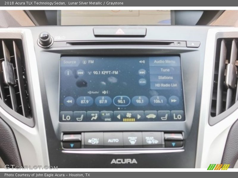 Lunar Silver Metallic / Graystone 2018 Acura TLX Technology Sedan