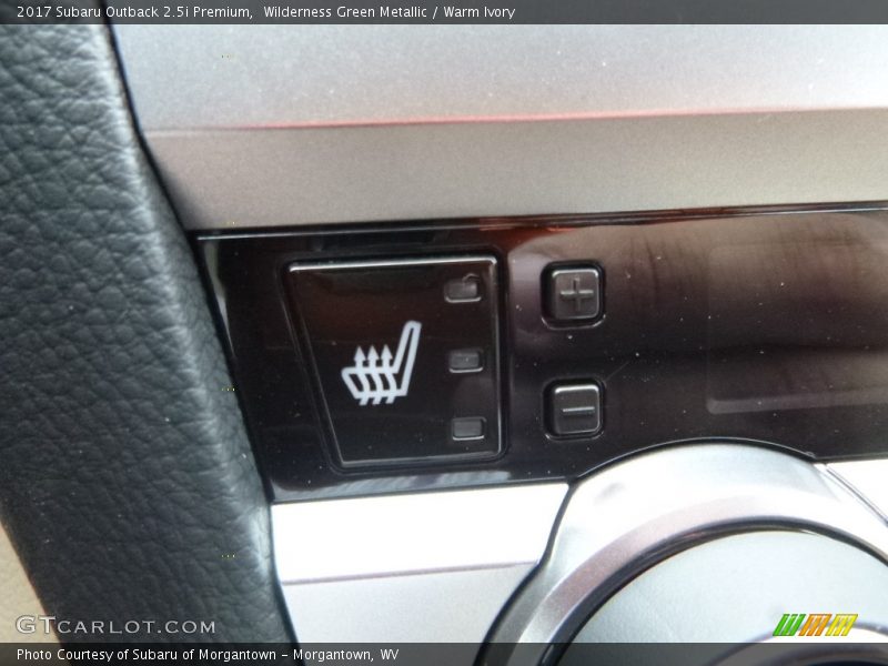 Wilderness Green Metallic / Warm Ivory 2017 Subaru Outback 2.5i Premium