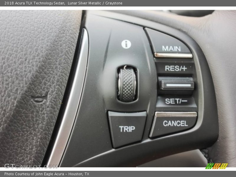 Lunar Silver Metallic / Graystone 2018 Acura TLX Technology Sedan
