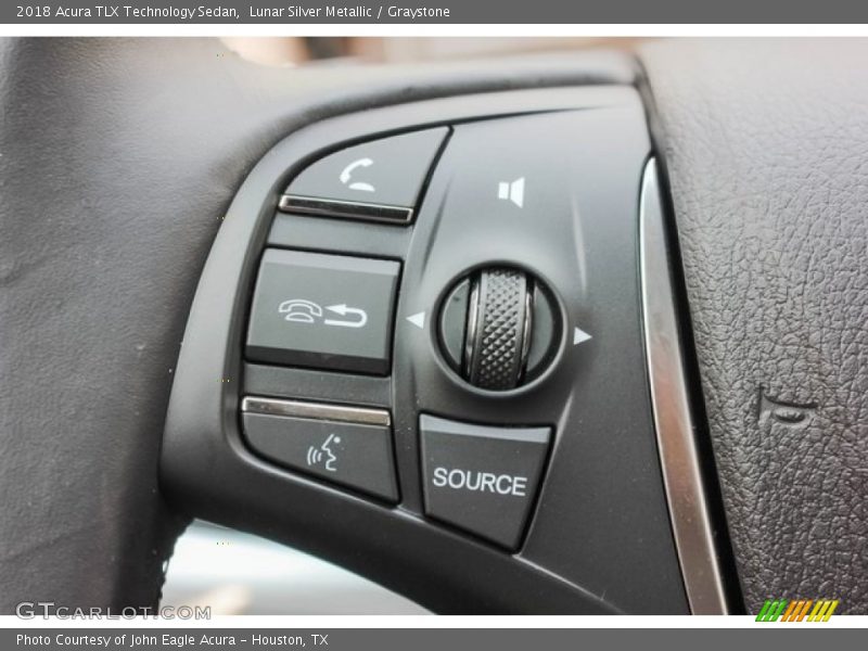 Lunar Silver Metallic / Graystone 2018 Acura TLX Technology Sedan