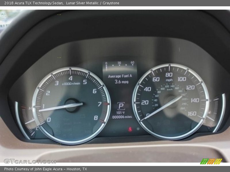 Lunar Silver Metallic / Graystone 2018 Acura TLX Technology Sedan