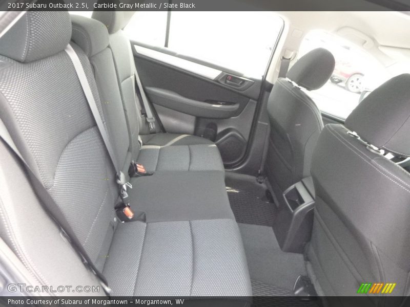 Carbide Gray Metallic / Slate Black 2017 Subaru Outback 2.5i
