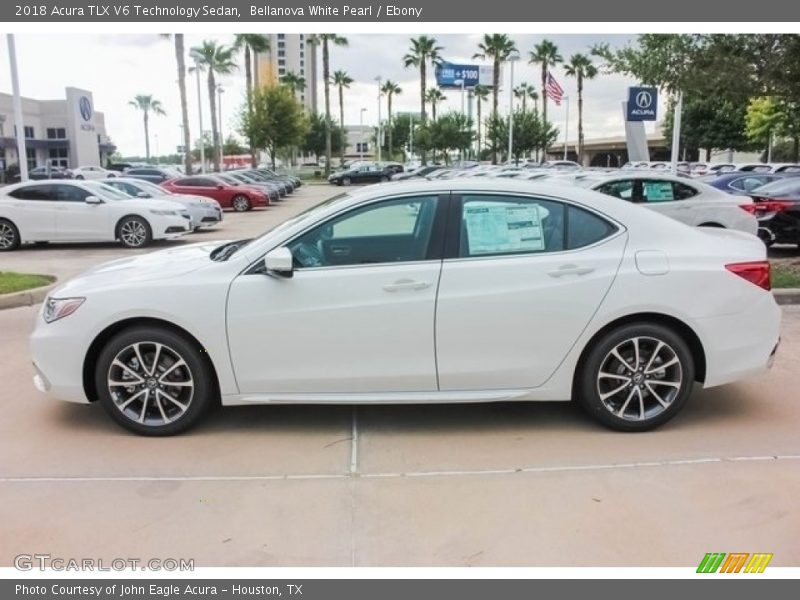  2018 TLX V6 Technology Sedan Bellanova White Pearl