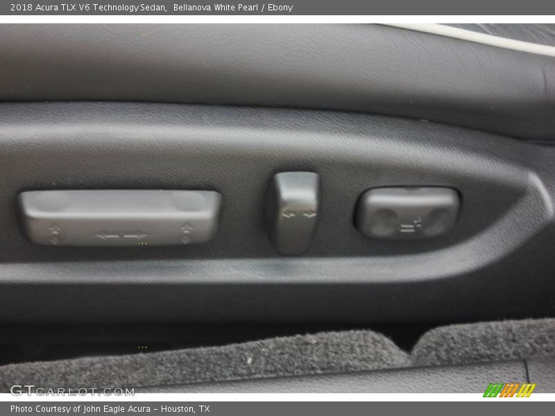 Bellanova White Pearl / Ebony 2018 Acura TLX V6 Technology Sedan