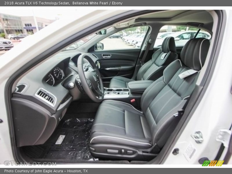  2018 TLX V6 Technology Sedan Ebony Interior