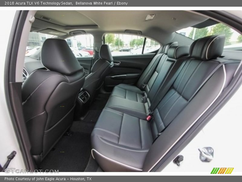 Rear Seat of 2018 TLX V6 Technology Sedan
