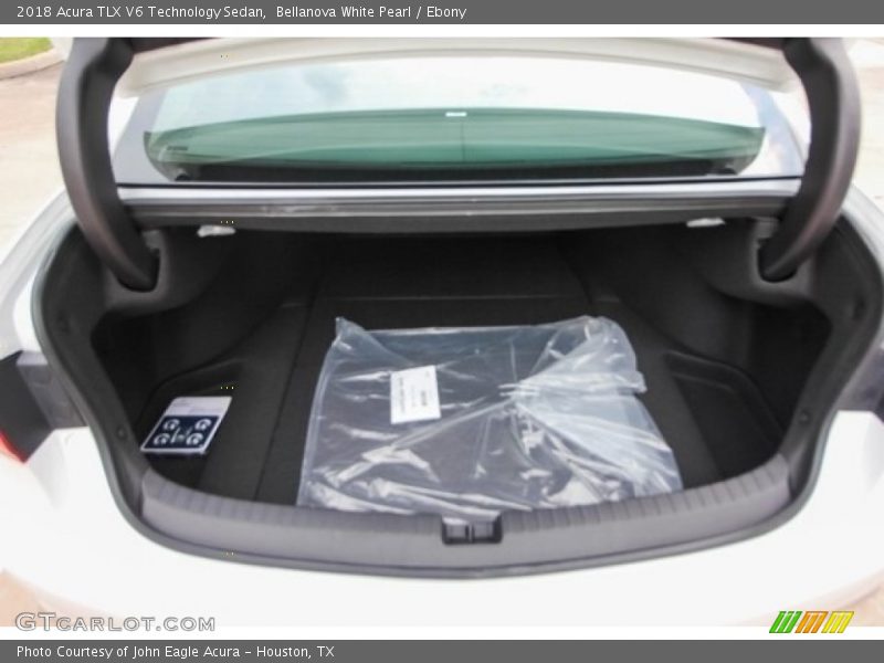 Bellanova White Pearl / Ebony 2018 Acura TLX V6 Technology Sedan