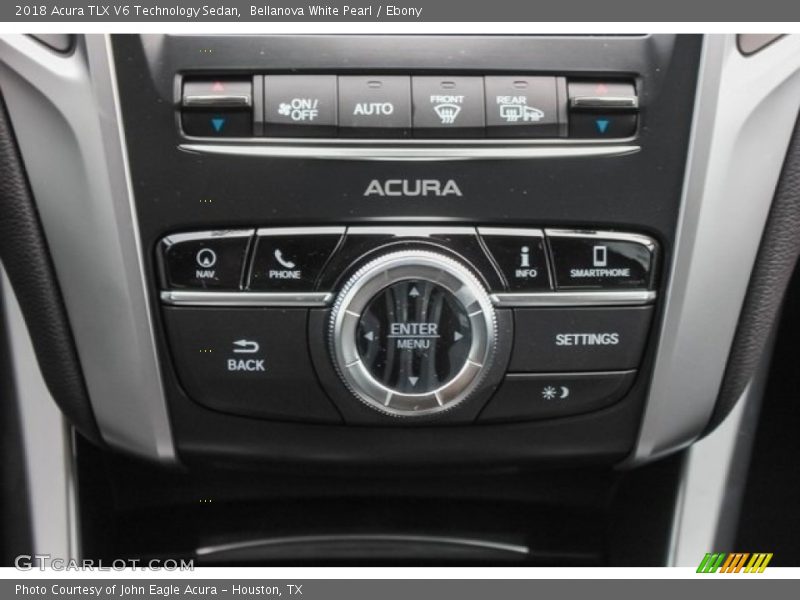 Controls of 2018 TLX V6 Technology Sedan