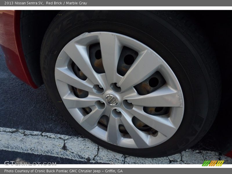 Red Brick / Marble Gray 2013 Nissan Sentra SV