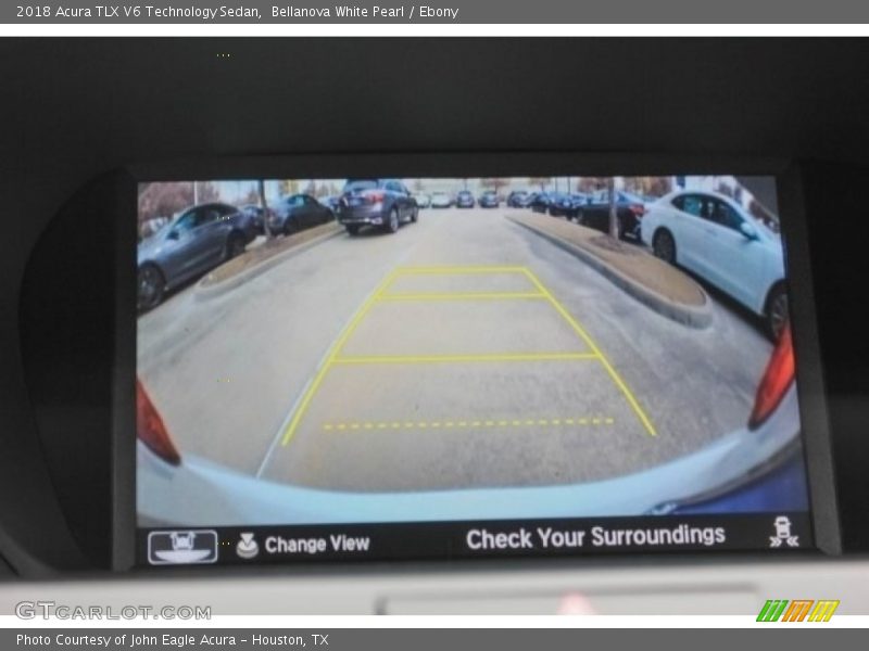 Bellanova White Pearl / Ebony 2018 Acura TLX V6 Technology Sedan