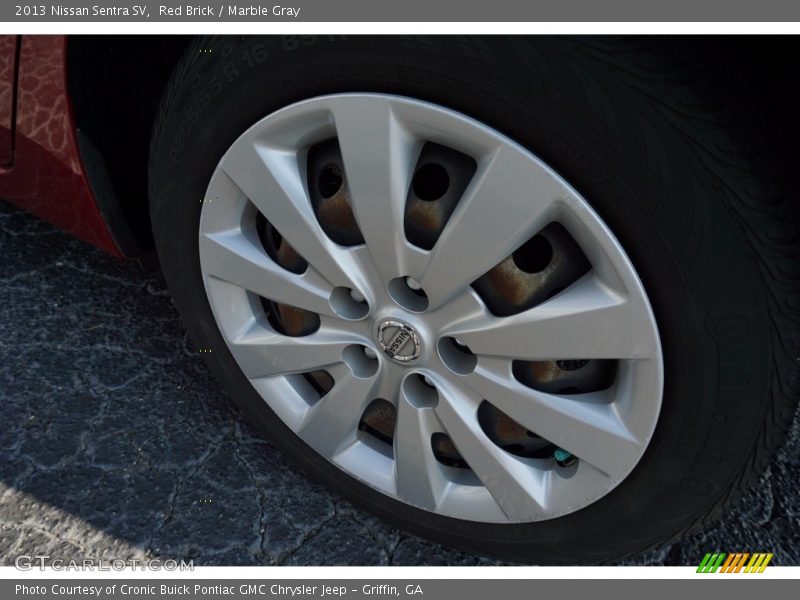 Red Brick / Marble Gray 2013 Nissan Sentra SV