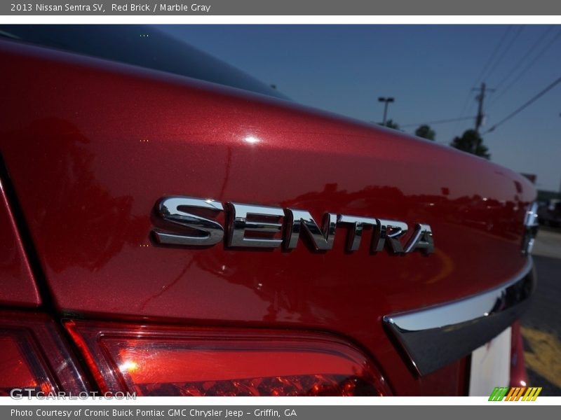 Red Brick / Marble Gray 2013 Nissan Sentra SV