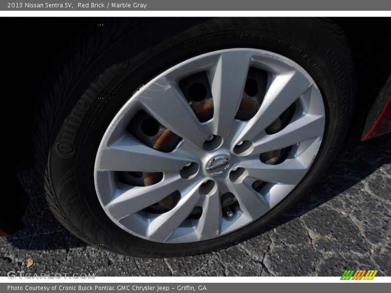 Red Brick / Marble Gray 2013 Nissan Sentra SV