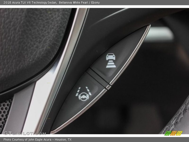 Bellanova White Pearl / Ebony 2018 Acura TLX V6 Technology Sedan