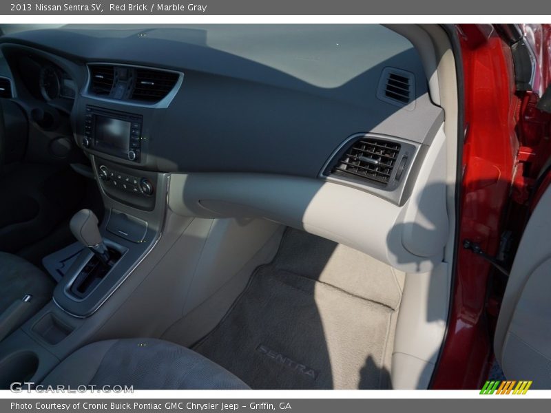 Red Brick / Marble Gray 2013 Nissan Sentra SV