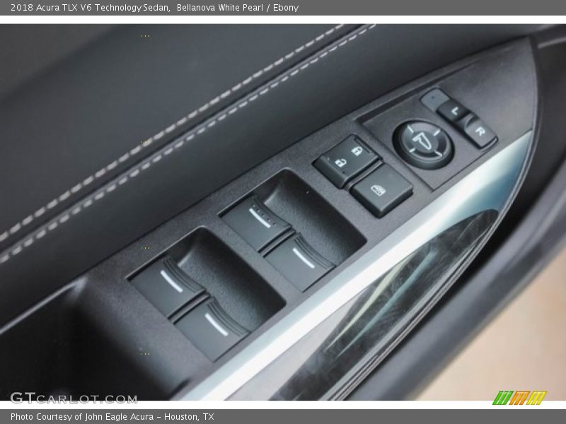 Bellanova White Pearl / Ebony 2018 Acura TLX V6 Technology Sedan