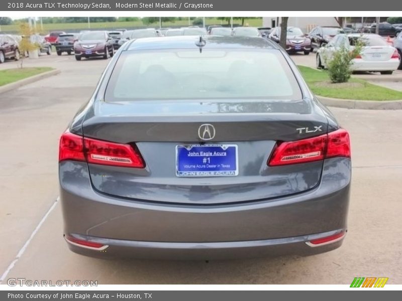 Modern Steel Metallic / Graystone 2018 Acura TLX Technology Sedan