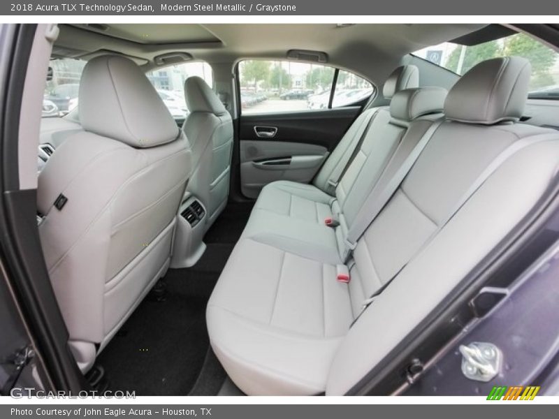 Modern Steel Metallic / Graystone 2018 Acura TLX Technology Sedan
