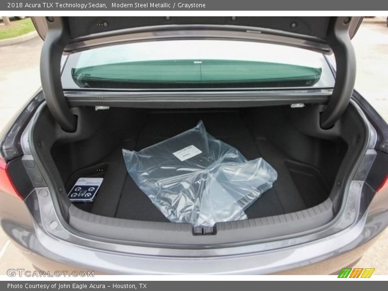 Modern Steel Metallic / Graystone 2018 Acura TLX Technology Sedan