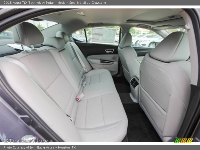 Modern Steel Metallic / Graystone 2018 Acura TLX Technology Sedan