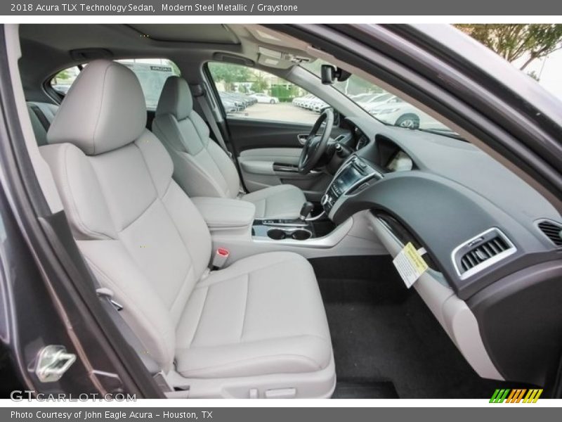 Modern Steel Metallic / Graystone 2018 Acura TLX Technology Sedan