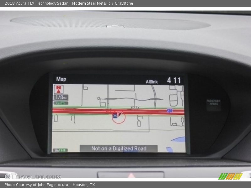 Modern Steel Metallic / Graystone 2018 Acura TLX Technology Sedan