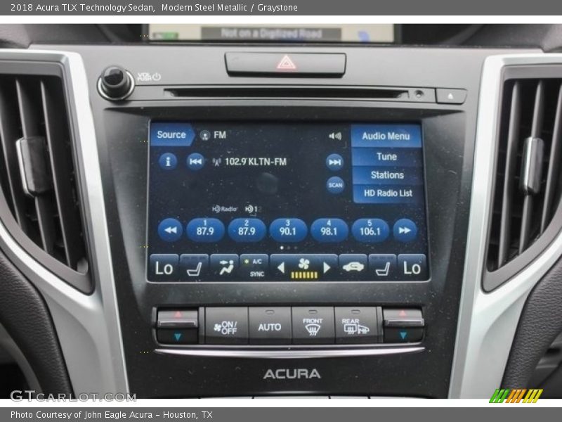 Modern Steel Metallic / Graystone 2018 Acura TLX Technology Sedan