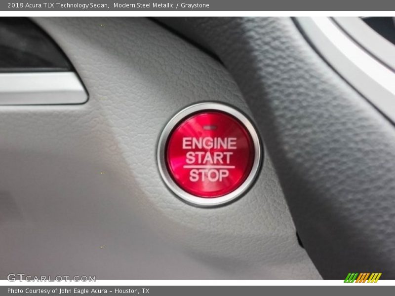 Modern Steel Metallic / Graystone 2018 Acura TLX Technology Sedan