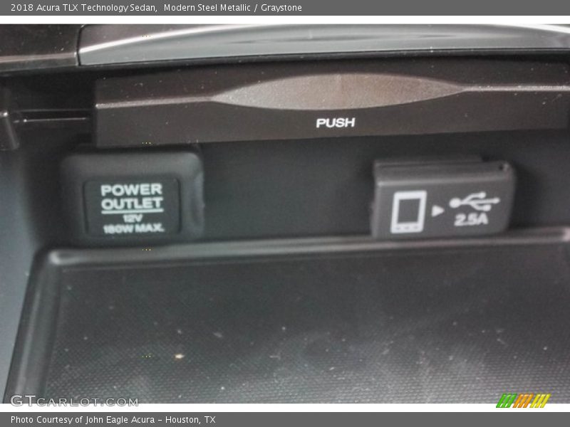 Modern Steel Metallic / Graystone 2018 Acura TLX Technology Sedan