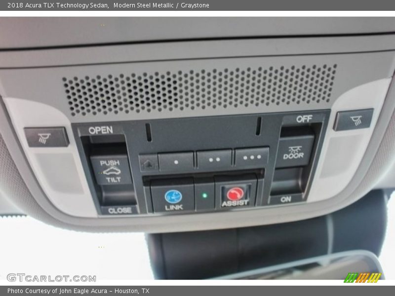 Modern Steel Metallic / Graystone 2018 Acura TLX Technology Sedan