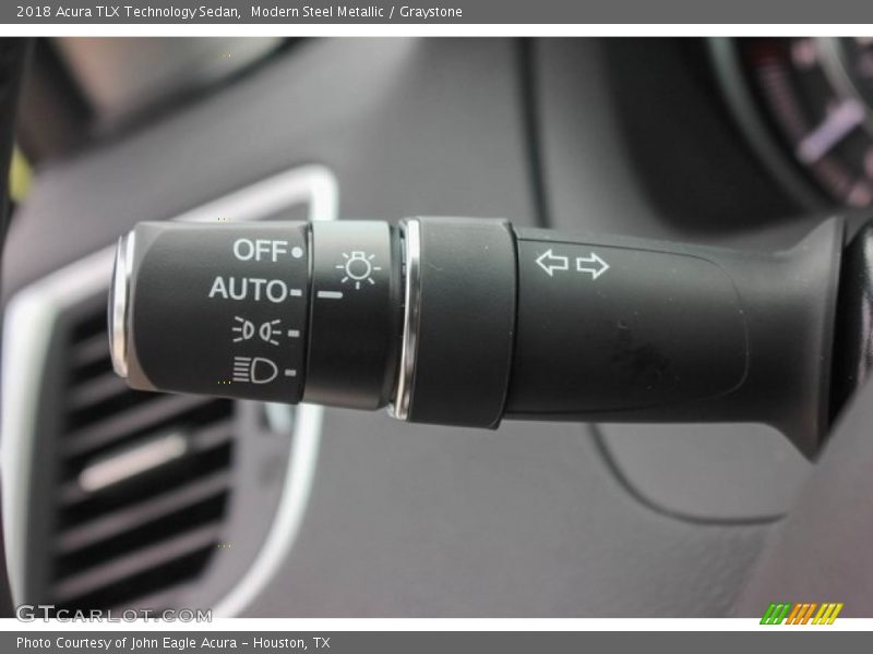 Modern Steel Metallic / Graystone 2018 Acura TLX Technology Sedan