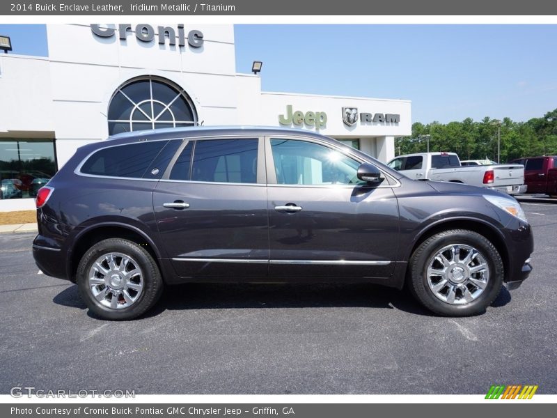 Iridium Metallic / Titanium 2014 Buick Enclave Leather