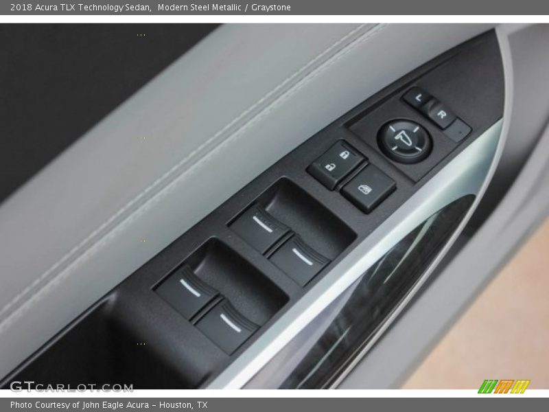 Modern Steel Metallic / Graystone 2018 Acura TLX Technology Sedan
