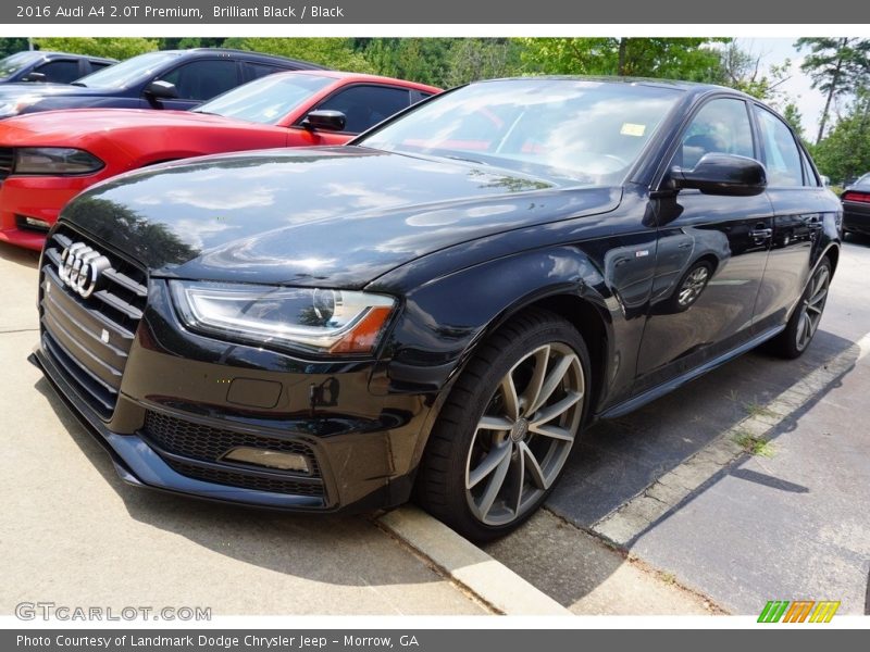 Brilliant Black / Black 2016 Audi A4 2.0T Premium